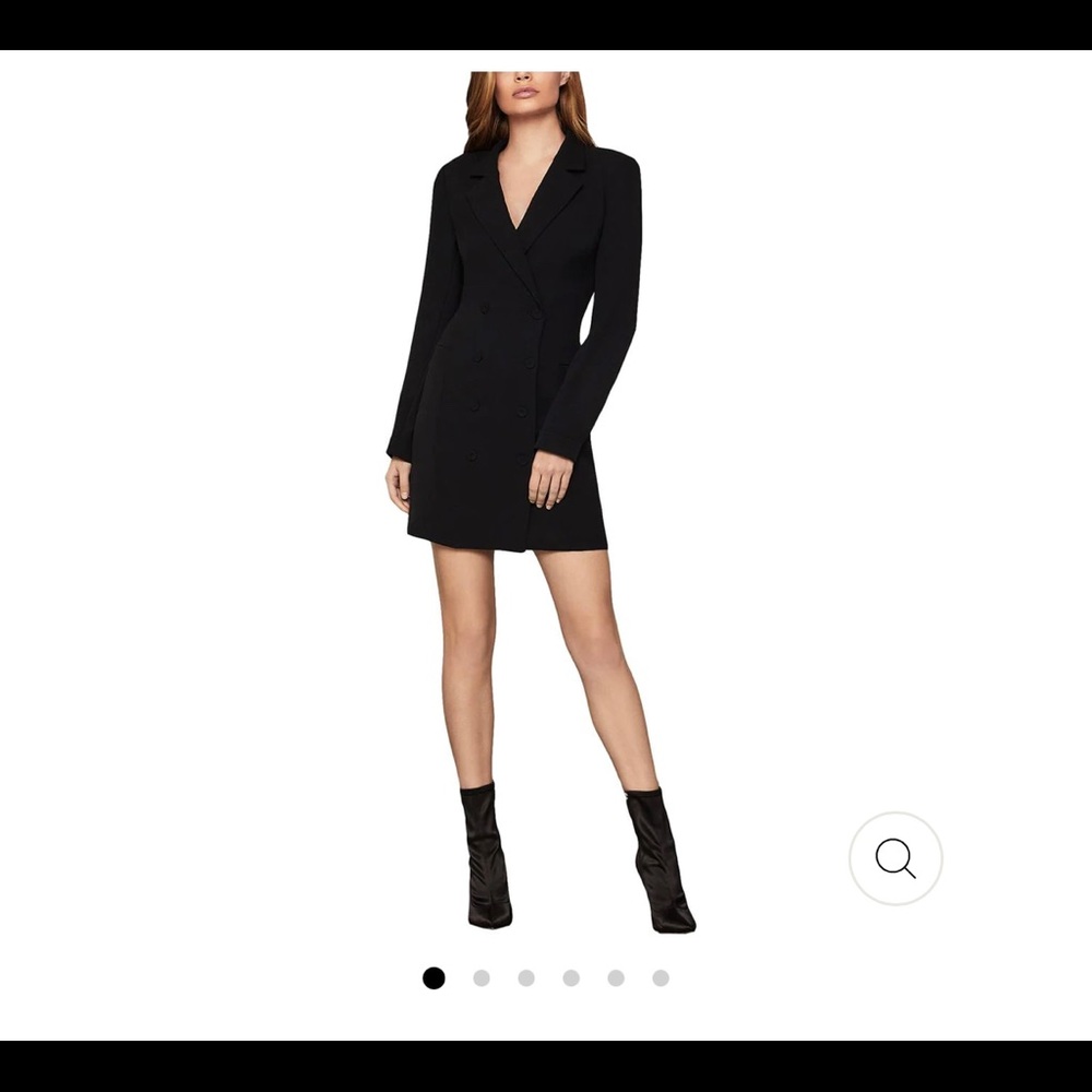 DOUBLE-BREASTED FITTED MINI DRESS